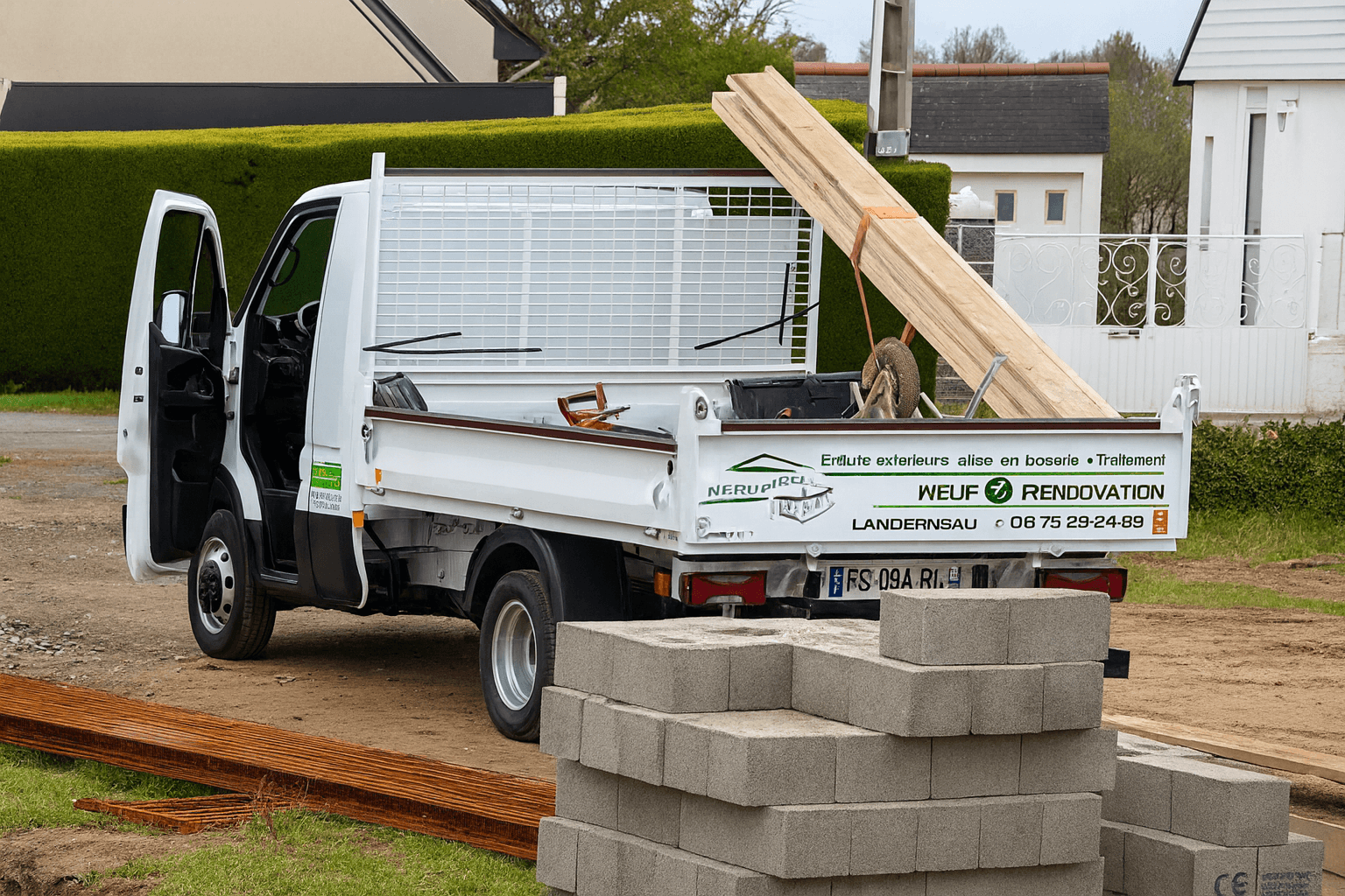 Camion benne optimisée